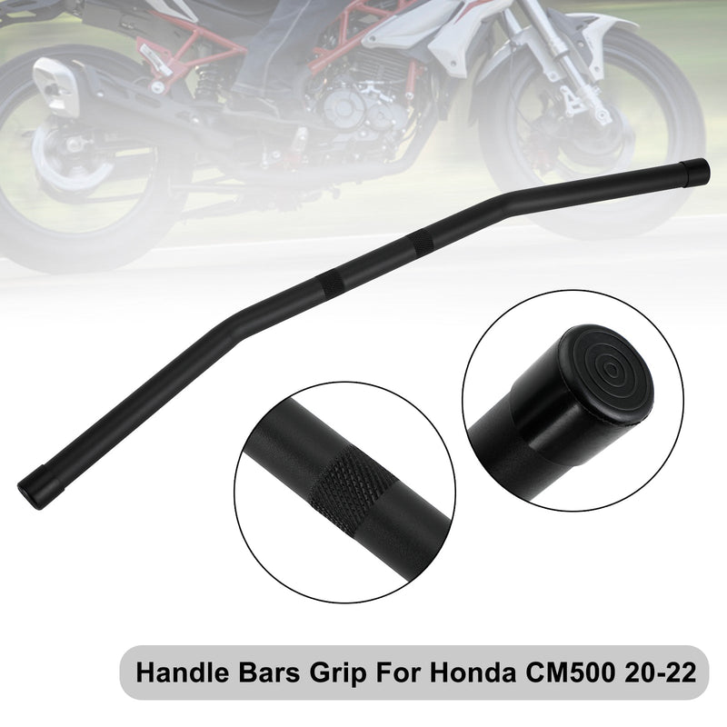 Honda Cm500 2017-2022 Universal 7/8" 22mm Manillar De Barras De Arrastre De Motocicleta Negro