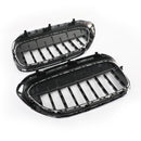 Pár přední mřížky chromového diamantového stylu pro BMW řady 5 G30 G38 2017-2019 Generic