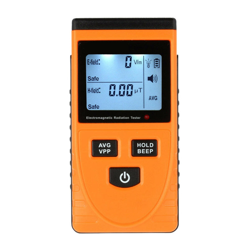 Digitaler LCD-Elektromagnetfeld-Strahlungsdetektor EMF-Meter-Dosimeter-Tester