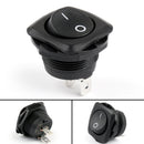 R13-135A Rundbådsvippekontakt SPST 2Pin ON-OFF 10A/250VAC 16A/125VAC