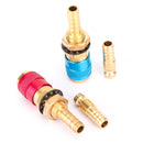 Vandkølet og gasadapter hurtig tilslutning velegnet til TIG svejsebrænderholder