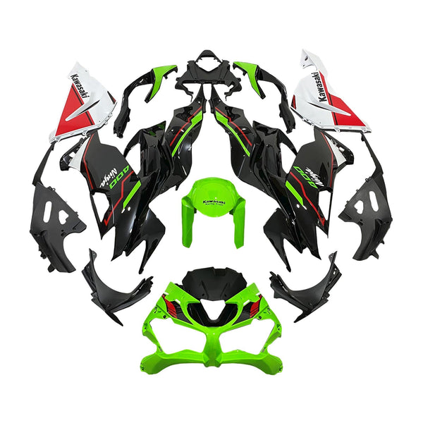 Amotopart kåpa set för Kawasaki ZX6R 2019-2023, kropp, plast, ABS