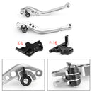 Maneta freno embrague larga para 390 2019 Plata Genérico