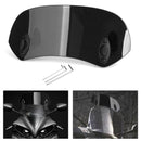 Motorsykkel Justerbar Clip On Windshield Extension Spoiler Vindavviser