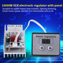 10000W SCR Digital Spændingsregulator Hastighedsregulator Dimmer Termostat AC 220V 80A