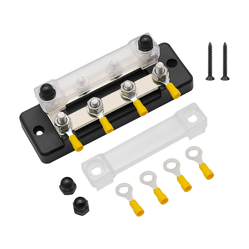 2/4/6/12-Wege-zweireihiges Auto-Sammelschienenblock-Verteilerterminal für Auto-Marine