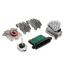2012-2013 BMW 528i xDrive ActiveHybrid 5 Xenon Ballast, LED-modul, Vänster diodsats