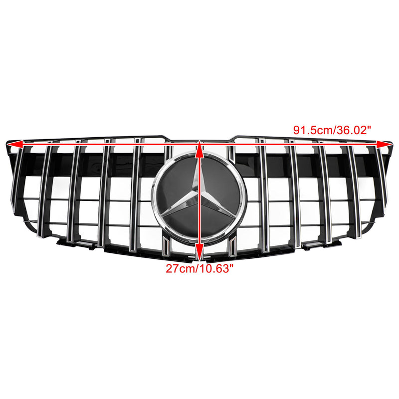 2008-2012 Mercedes-Benz GLK X204 foran støtfanger øvre grill grill GT stil