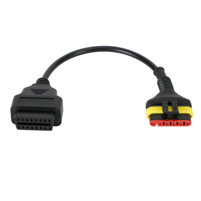 OBD2 6-poliges Diagnosecodeleser-Adapter-Scannerkabel für Benelli-Motorrad