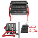 3-reihiger LED-Motorradscheinwerfer, weißes Licht, passend für Honda Grom 125 MSX SF 13-19 RE Generic