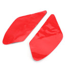 Par de almofadas laterais de proteção do tanque adequadas para Ducati Monster 797 17-19 borracha preta genérica