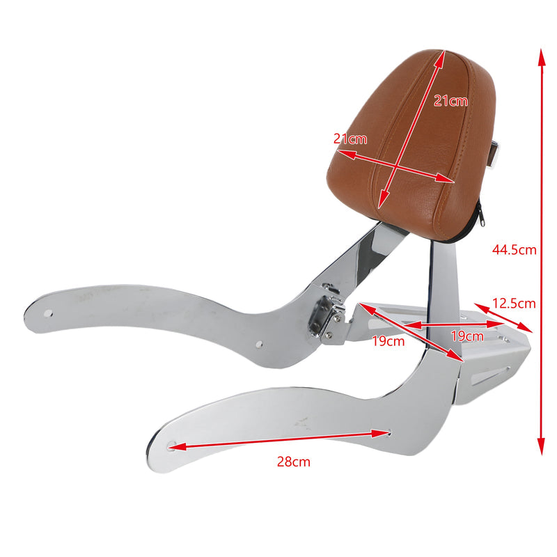 Pillion ryggstøtte sissy bar egnet for Indian Scout 2015-2020 Scout Sixty ABS Generic