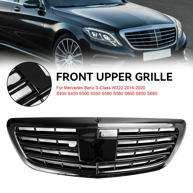 Mercedes-Benz S-klasse W222 S500 S550 S600 2014-2020 med ACC frontgrill