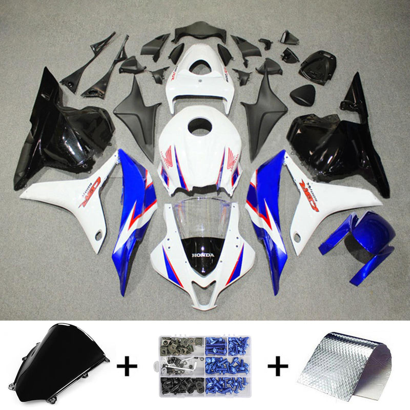 Amotopart Honda CBR600RR 2009-2012 F5 Juego de carenado Cuerpo Plástico ABS