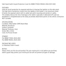 Hliníkový kryt spínače bočního stojanu Vhodné pro BMW F750GS F850GS 2018-2020 Generic