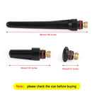 Baghætter til WP17 WP26 WP18 TIG svejsebrænder lang mellem kort 2x 7,8,9