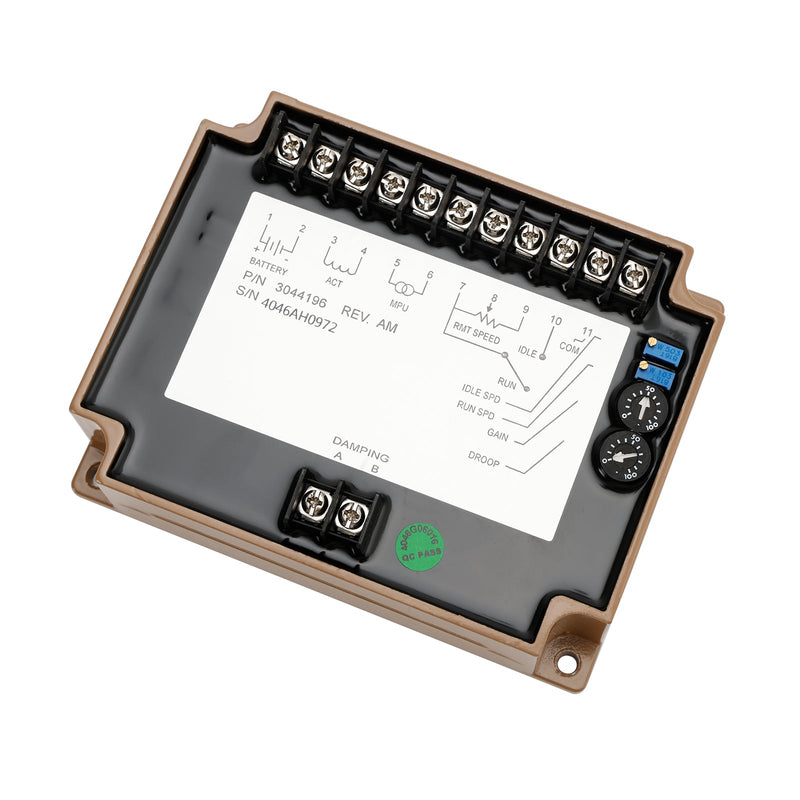 Controlador de velocidad electrónico EFC3044196 3044196 Reemplazo para Cummins