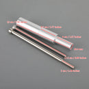 Areyourshop Spot Nebelscheinwerfer Stangenhalter passend für BMW R1200GSA 2014-2018 R1250GSA 18-21 Silber