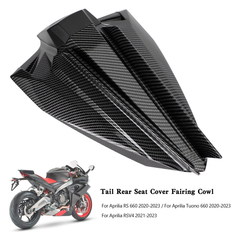 2020-2023 Aprilia RS 660 Tuono 660 RSV4 Capa de carenagem para assento traseiro