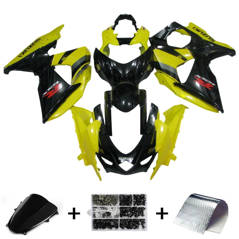 2009-2016 Suzuki GSXR 1000 K9 Injection Fairing Set Body Plastic ABS