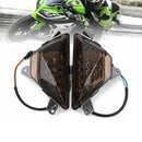 Lâmpada de luz indicadora frontal de led para motocicleta para kawasaki ninja 250 300 2013-2016 genérico