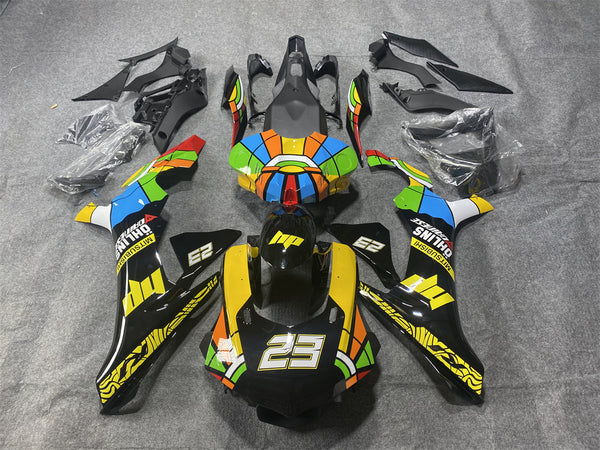 Amotopart kåpa set för Yamaha YZF 1000 R1 2015-2019, kropp, plast, ABS