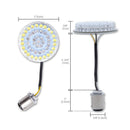 1156 Zadní LED směrová světla zapuštěná pro Dyna Touring Street Road Glide 883 Generic