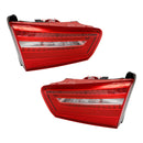 2012-2015 AUDI A6 C7  2x Links Rechts Innen Kofferraum LED Rücklicht Lampe 4GD945093 4GD945094