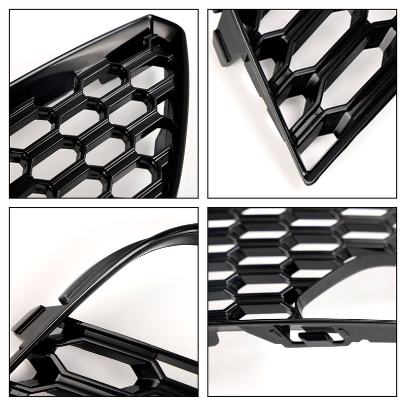 Audi A3 2012-2016 Mesh 2ST Främre stötfångare Dimljus Surround Cover Grille.