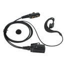 Headset Oval PTT ve vysílačce pro HYT PD752 PD782 PD785 PD785G PT580H