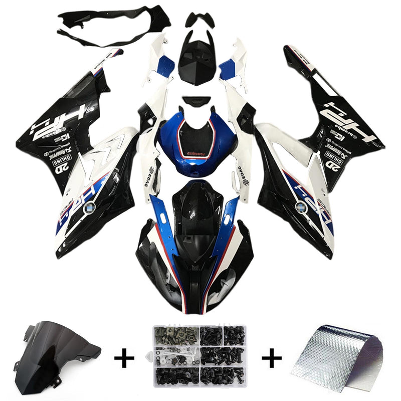 Amotopart BMW S1000RR 2017-2018 kåpa Set Body Plast ABS