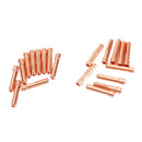 Weldingcity 20 Stubby Collet 10N23S-10N24S 1/16-3/32 WIG-Schweißbrenner 17/18/26