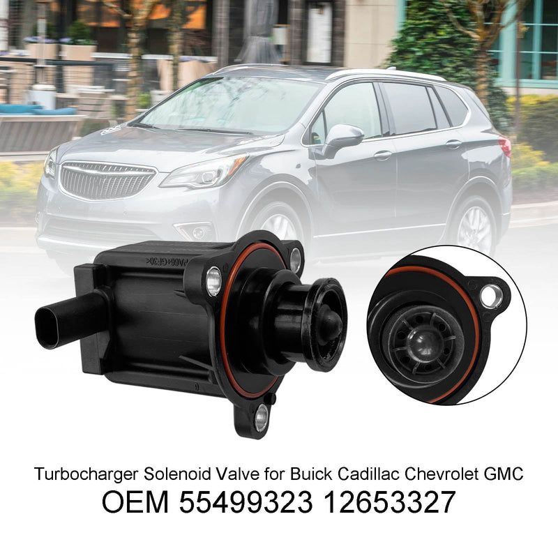 Zawór elektromagnetyczny turbosprężarki dla Buick Cadillac Chevrolet GMC 55499323 12653327