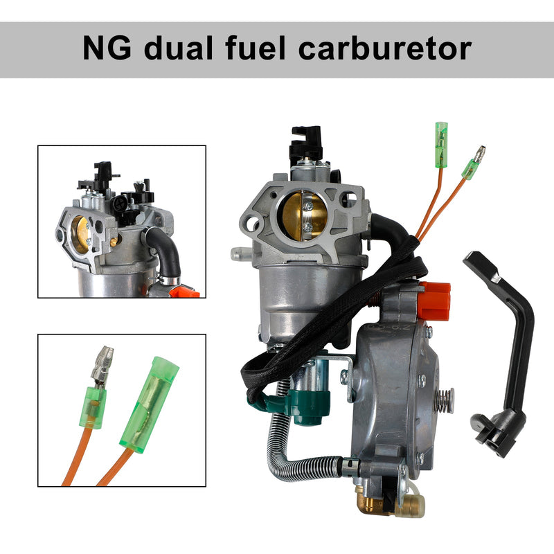 Port Cargo Carburador Predator 6500 5500 8250 Gerador GLP NG Dual Fuel