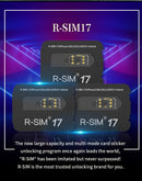 Upgrade karty RSIM 17 Nano Unlock pro iPhone 13 Pro 12 Pro Max X XS Max 8 iOS 15