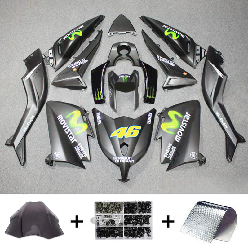 Amotopart Yamaha T-Max TMAX530 2012-2014 kåpa set kropp