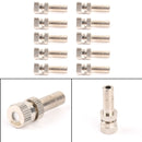 10 x mlhové trysky vodní rozprašovač pro chladicí systém 0,012" rychlospojka