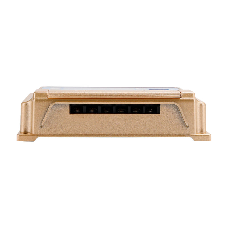 30A-60A MPPT Bluetooth Solarladeregler Ladegerät Passend für 12V/24V Batterie Gold