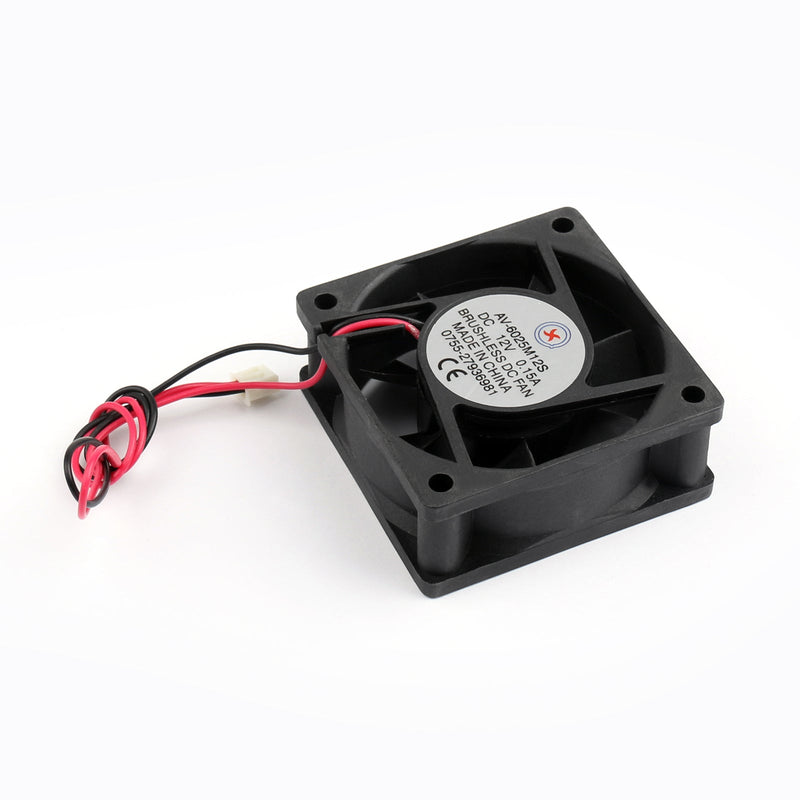 1Pcs DC Brushless Lüfter 12V 0.15A 6025s 60x60x25mm 2 Pin CUP Computerlüfter