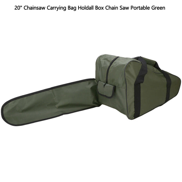 20-Zoll-Kettensägen-Tragetasche Holdall Box Chain Saw Portable Green