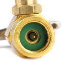 R134a Kølemiddel AC dåse Flaskehane 1/2ACME Gevind Legering Adapter Åbnerventil