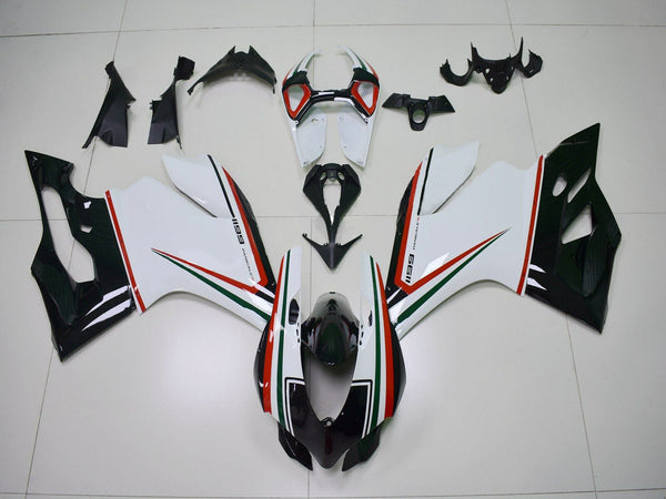 Conjunto de carenado cuerpo ABS adecuado para Ducati 1199 899 2012-2014 Genérico