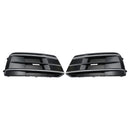 2018-2022 Audi Q5 2PCS Kryt předního nárazníku Vložka obložení mřížky Černá/Chrom