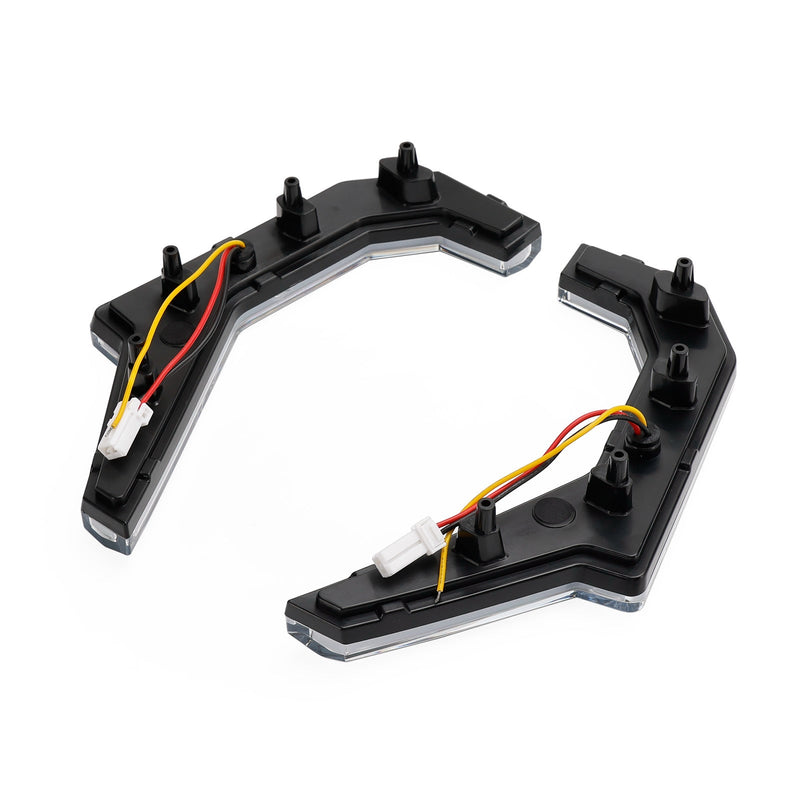 Luzes de acento fang do sinal de volta utv para polaris rzr xp 4 1000/s 4 900 2014-2020