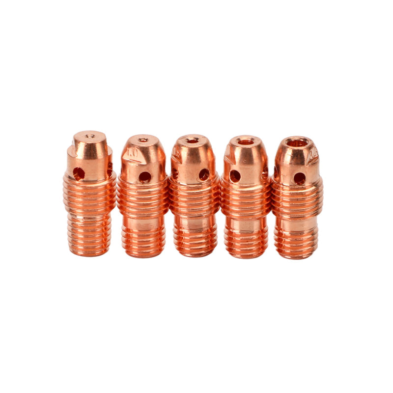 46 pçs Tig Lente Gás Collet Corpo Diferentes Tamanhos Fit Tig Tocha de Solda Wp9 20 25