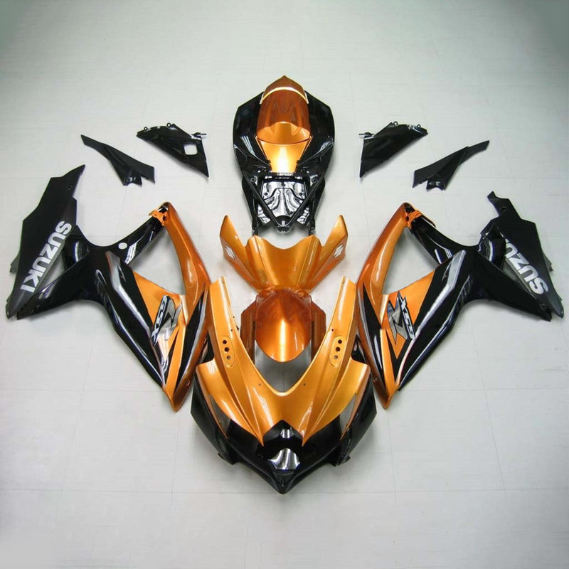 Suzuki GSXR 600/750 2008-2010 kåpa set kropp plast ABS K8