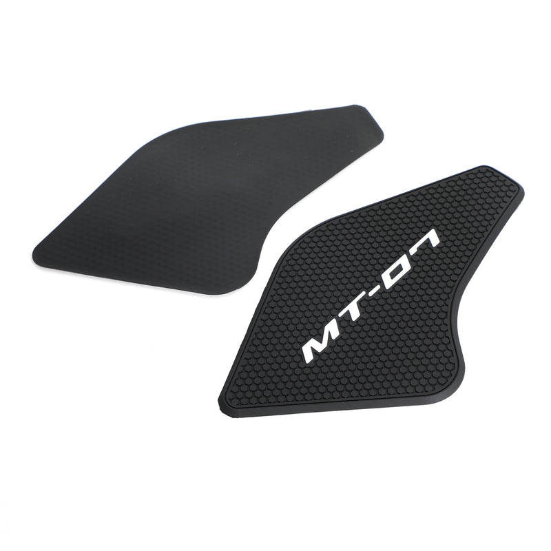 Seitengreiferpads schwarz für Yamaha MT-07 MT07 2021-2022 2-teiliges Kit