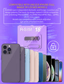 Karta RSIM R-SIM 18 Nano Unlock pro iPhone 14 Plus 13 12 Pro Max 11 Pro IOS 16