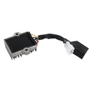 Jännitteensäätimen tasasuuntaaja sopii Kawasaki Z125 Pro 2017 2018 2019 2020 2021 Generic