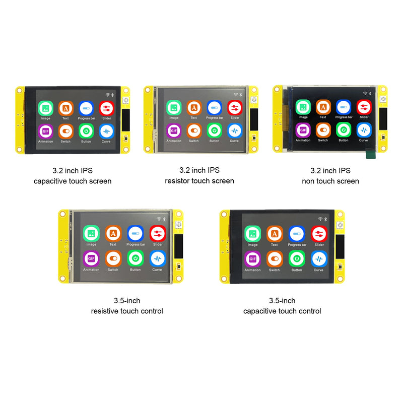 ESP32 placa de desarrollo de pantalla táctil de 3,2 pulgadas WIFI Bluetooth IoT MCU pantalla LCD